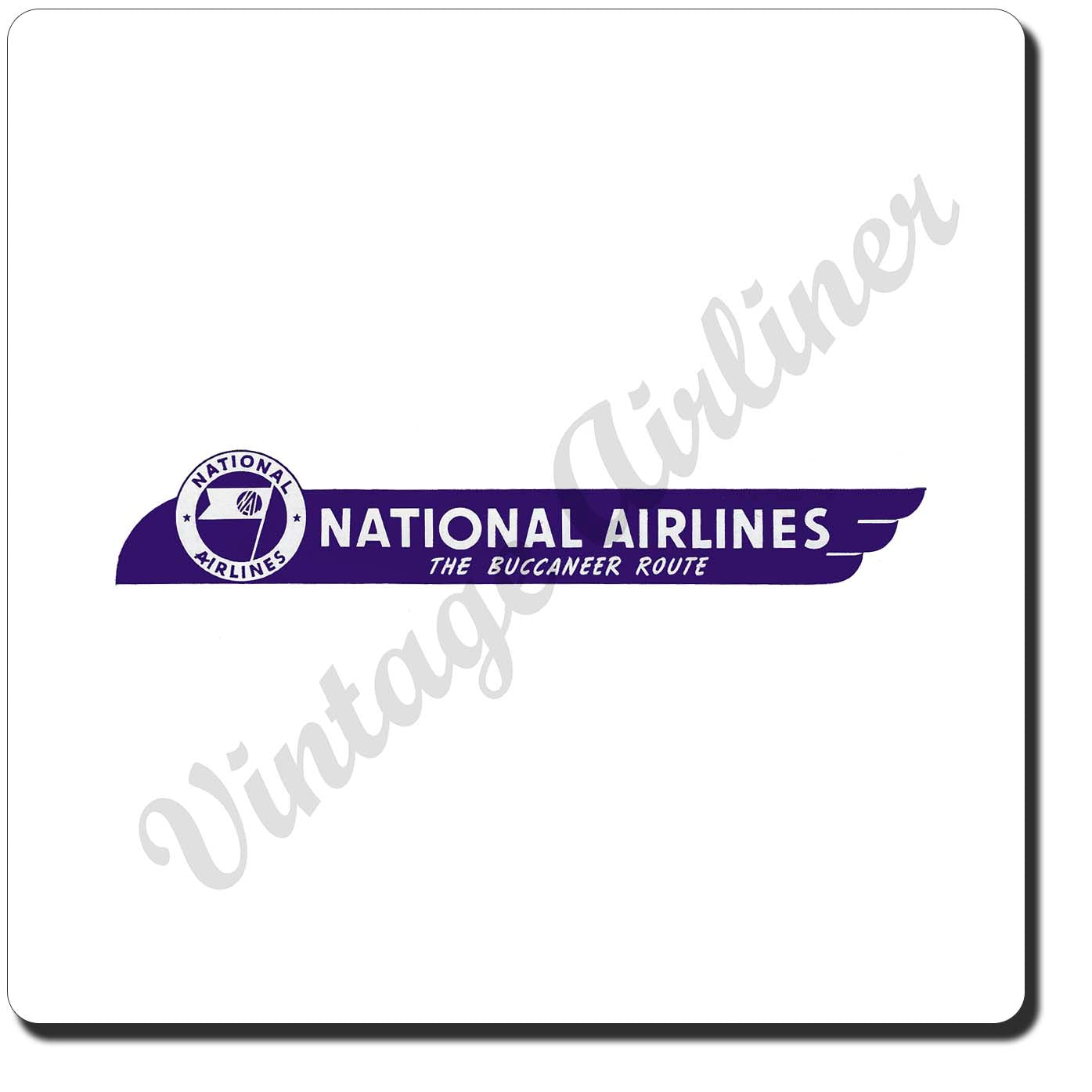 National Airlines The Buccaneer Route Sandstone Coaster