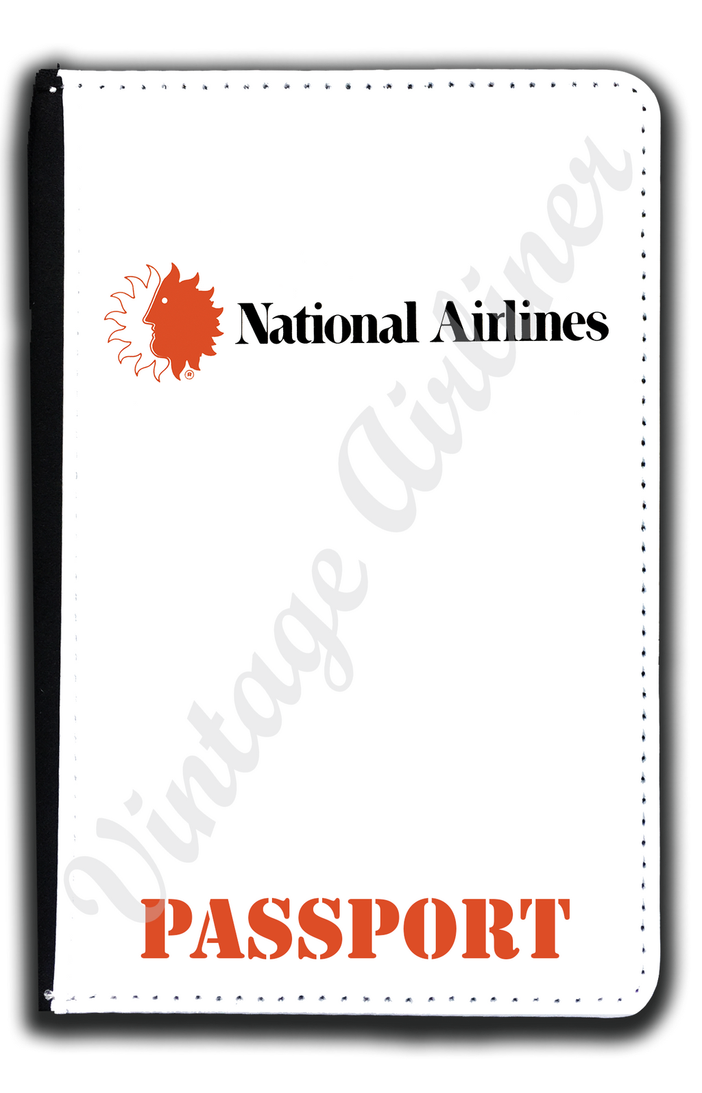 National Airlines Logo Passport Case