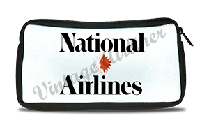 National Airlines Logo Travel Pouch