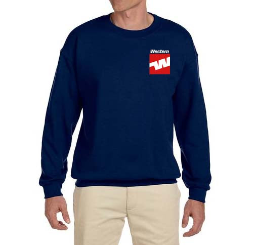 Western Airlines Logo Sweatshirt Embroidered