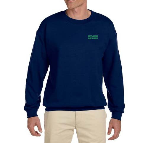 Ozark Airlines Logo Sweatshirt Embroidered