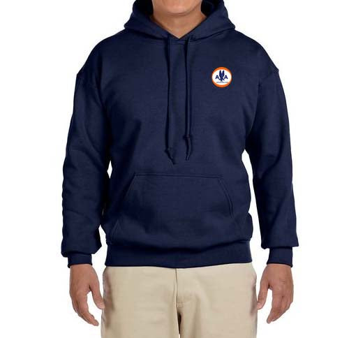American Airlines 1962 AA Logo Hooded Sweatshirt Embroidered