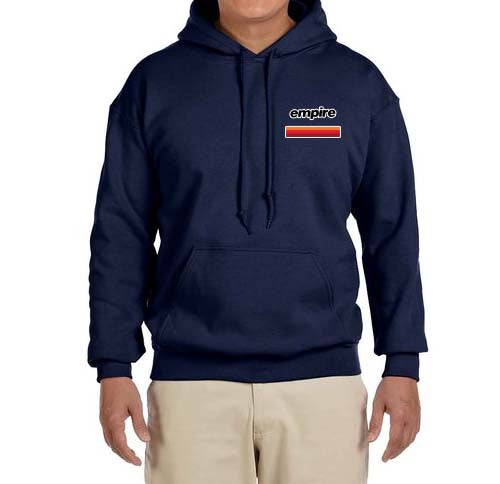 Empire Airlines Logo Hooded Sweatshirt Embroidered