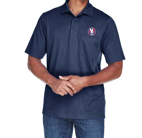 1930's AA Logo Men's Wicking Pocket Polo