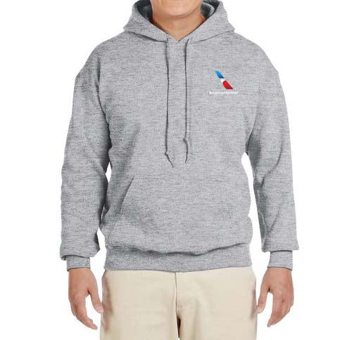 American Airlines 2013 AA Logo Embroidered Hooded Sweatshirt