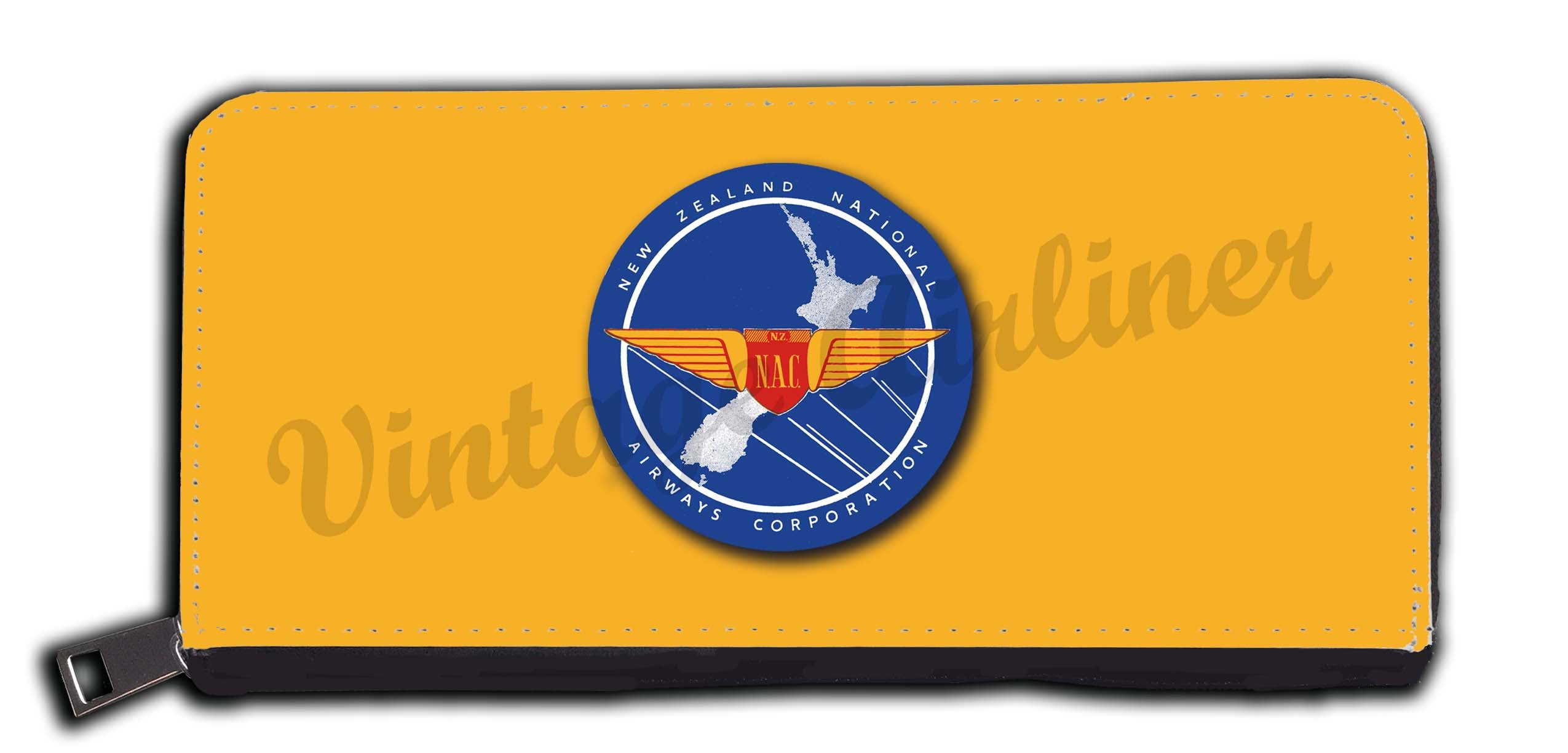 New Zealand National Airways Bag Sticker Wallet