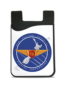 New Zealand National Airways Vintage Bag Sticker Card Caddy
