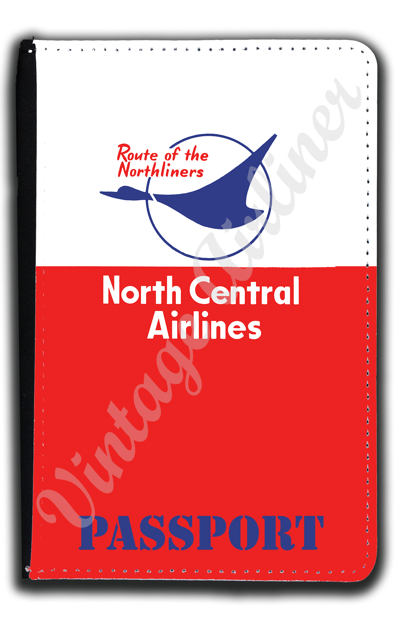 North Central Airlines Last Logo Passport Case