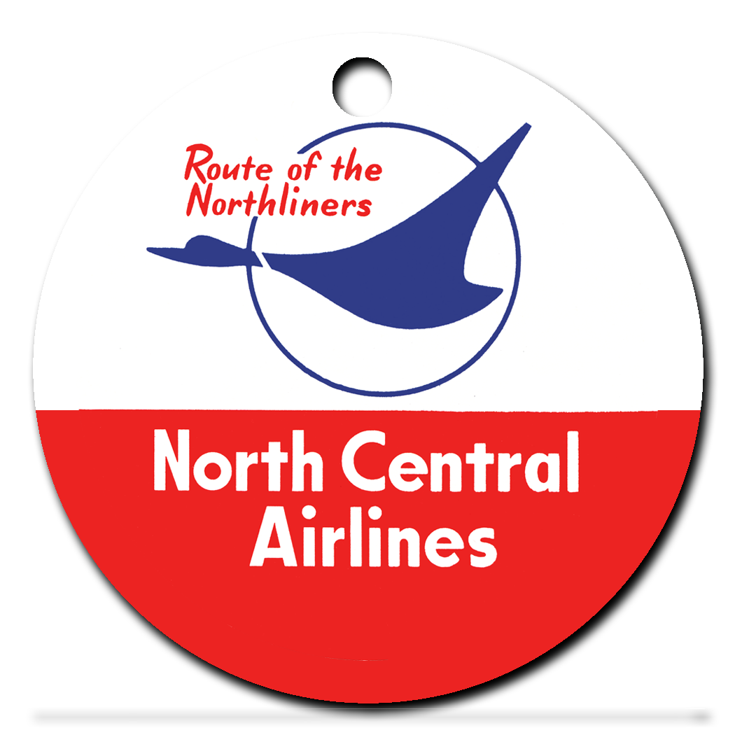 North Central Airlines Last Logo Ornaments
