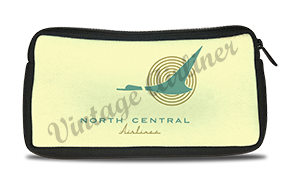 North Central Airlines 1950's Logo Travel Pouch