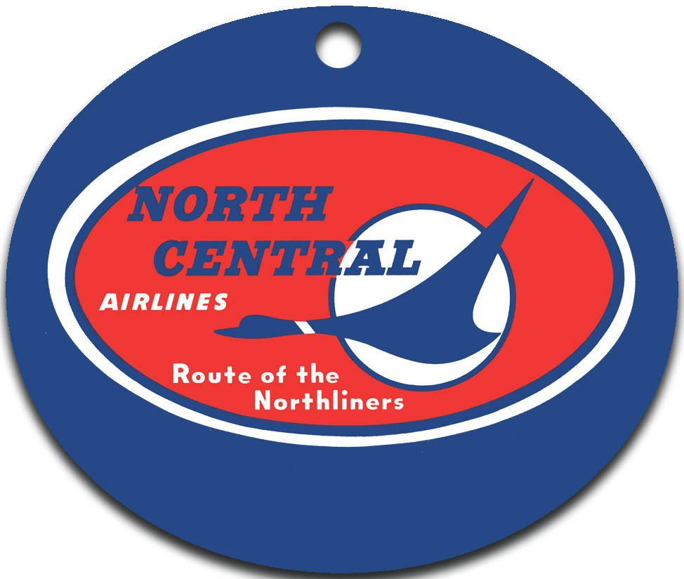 North Central Airlines Vintage Logo Ornaments