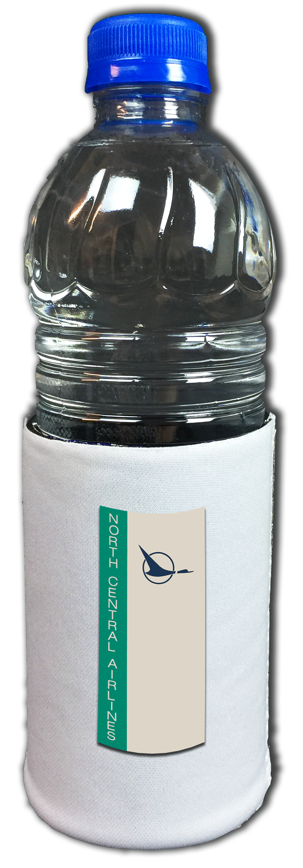 North Central Airlines Timetable Bag Sticker Beverage Wrap