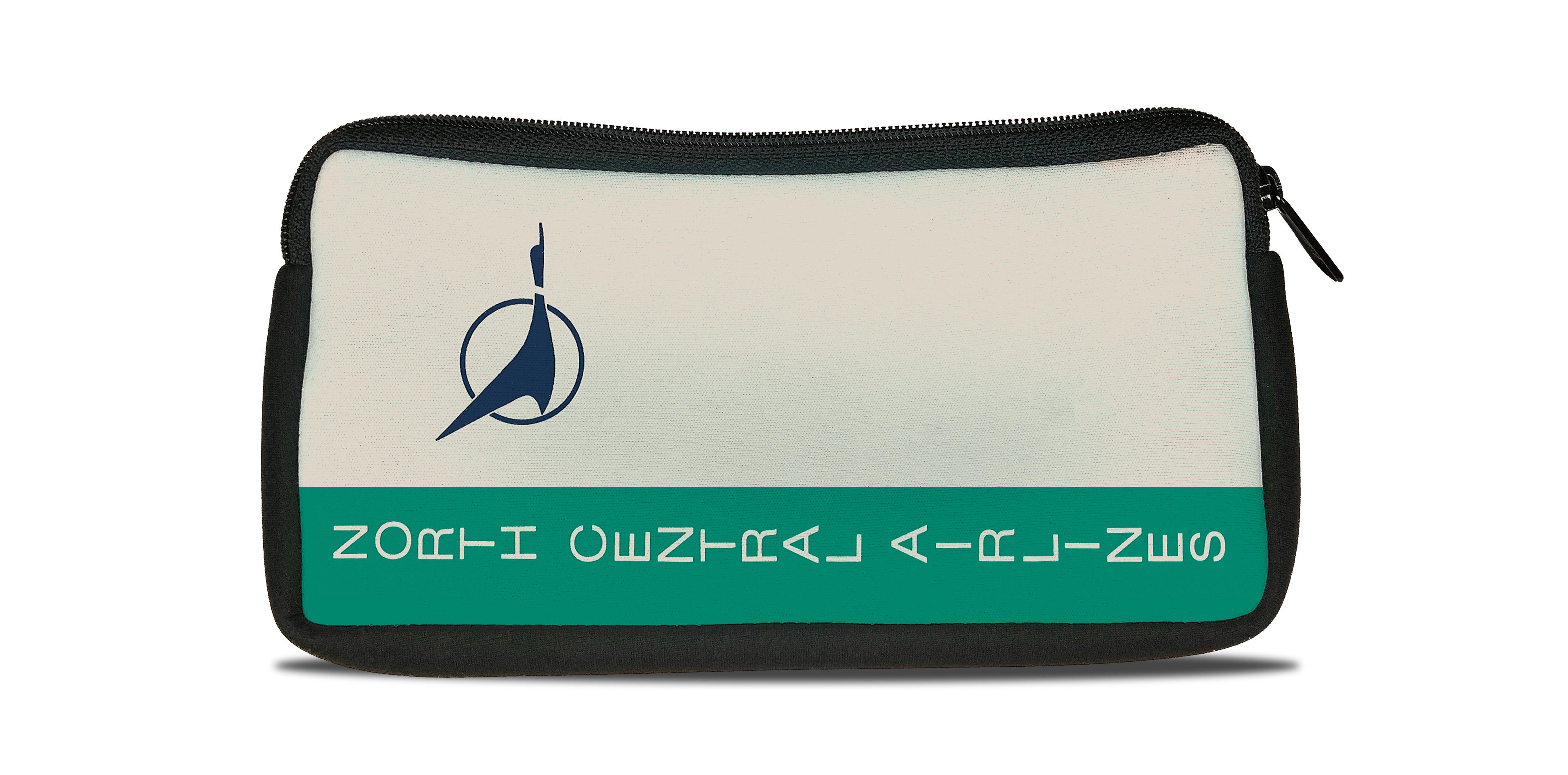 North Central Airlines Timetable Cover Bag Sticker Travel Pouch