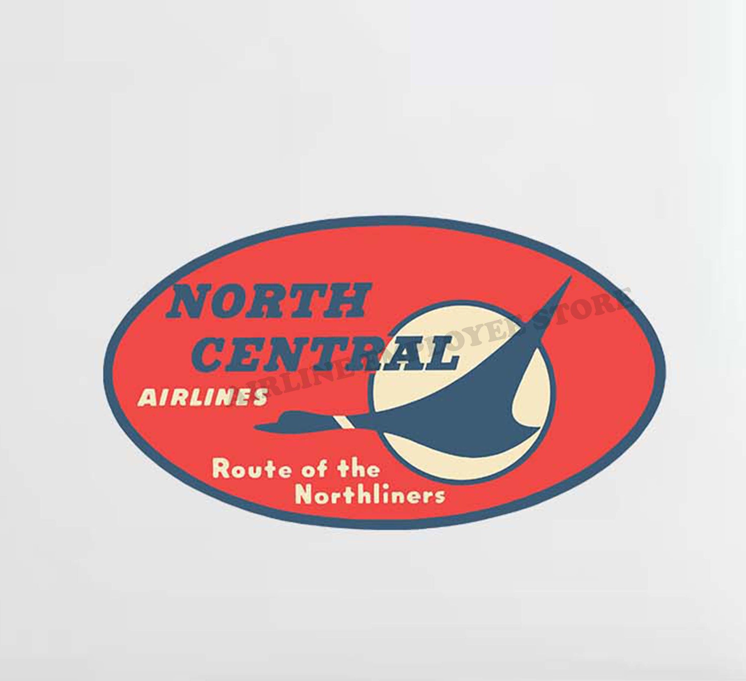 North Central Logo Decal Stickers