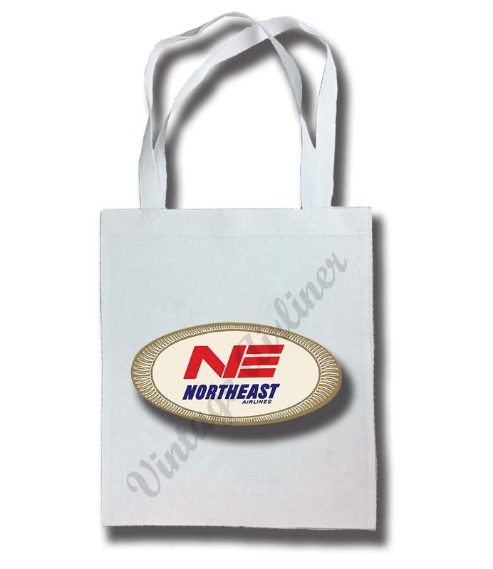 Northeast Airlines 1950's Vintage Tote Bag
