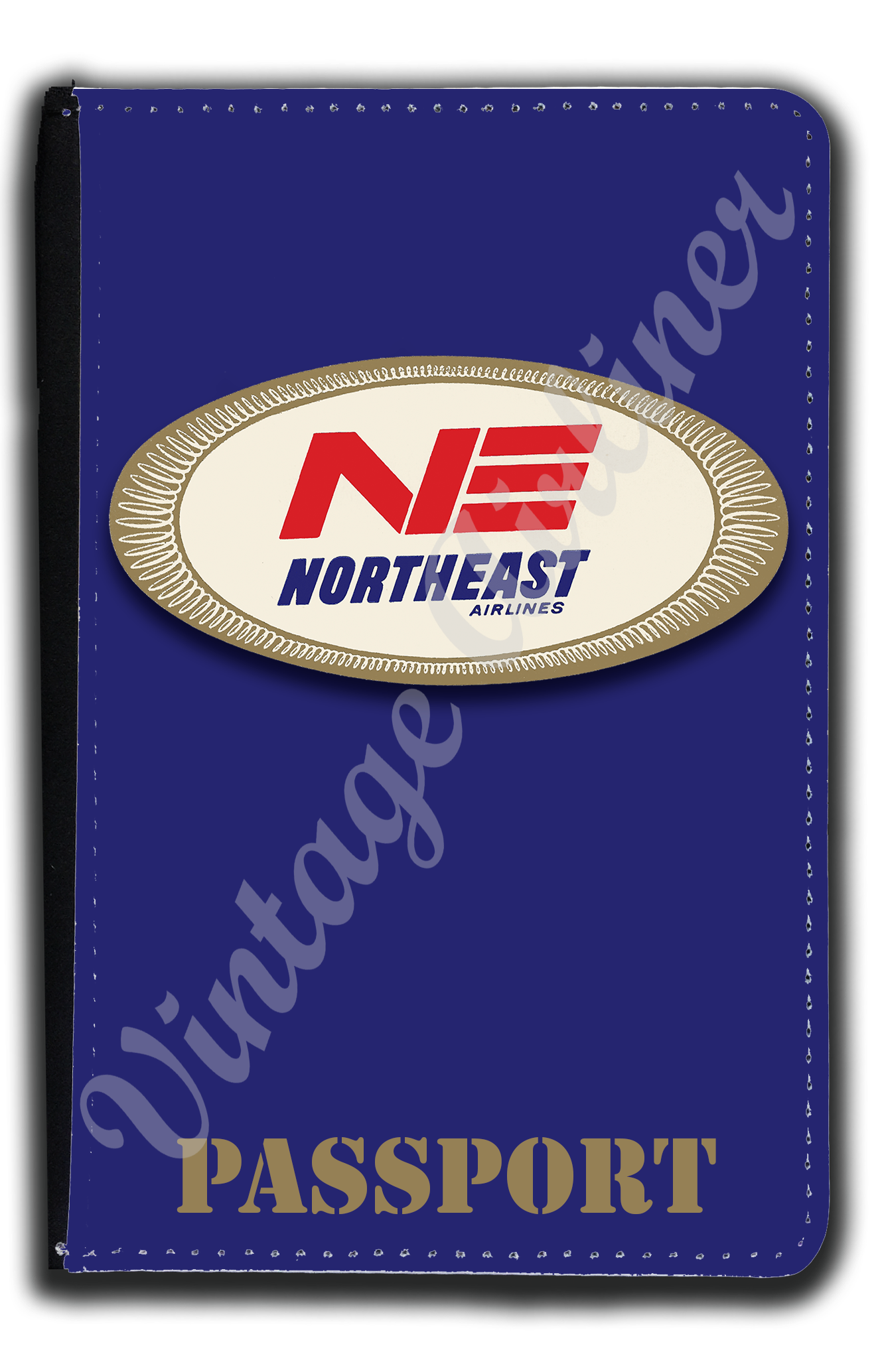 Northeast Airlines Bag Sticker Passport Case