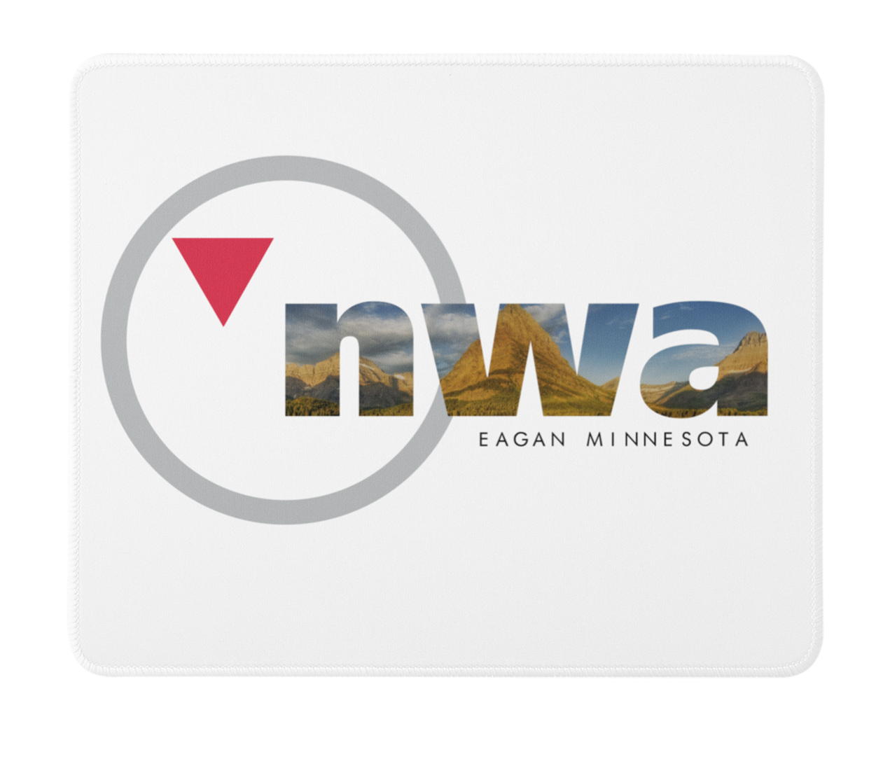 NWA Logo - Eagan Minnesota Mousepad