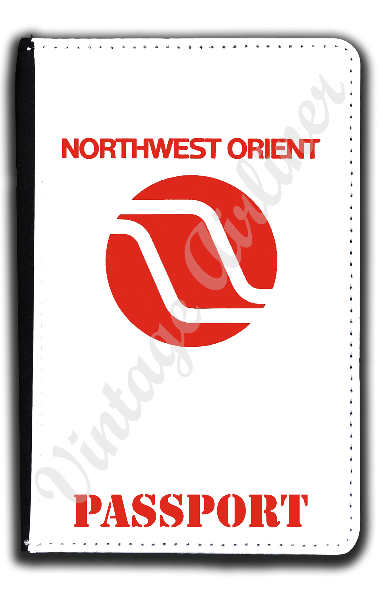 Northwest Orient Airlines Logo Passport Case