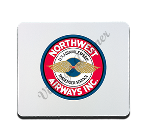 Northwest Airlines Vintage Logo Rectangular Mousepad