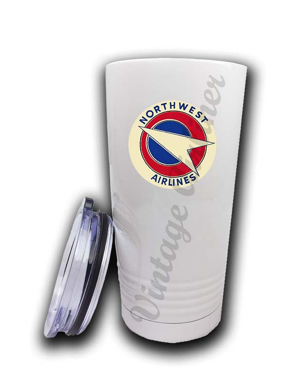 Northwest Airlines Vintage Tumbler