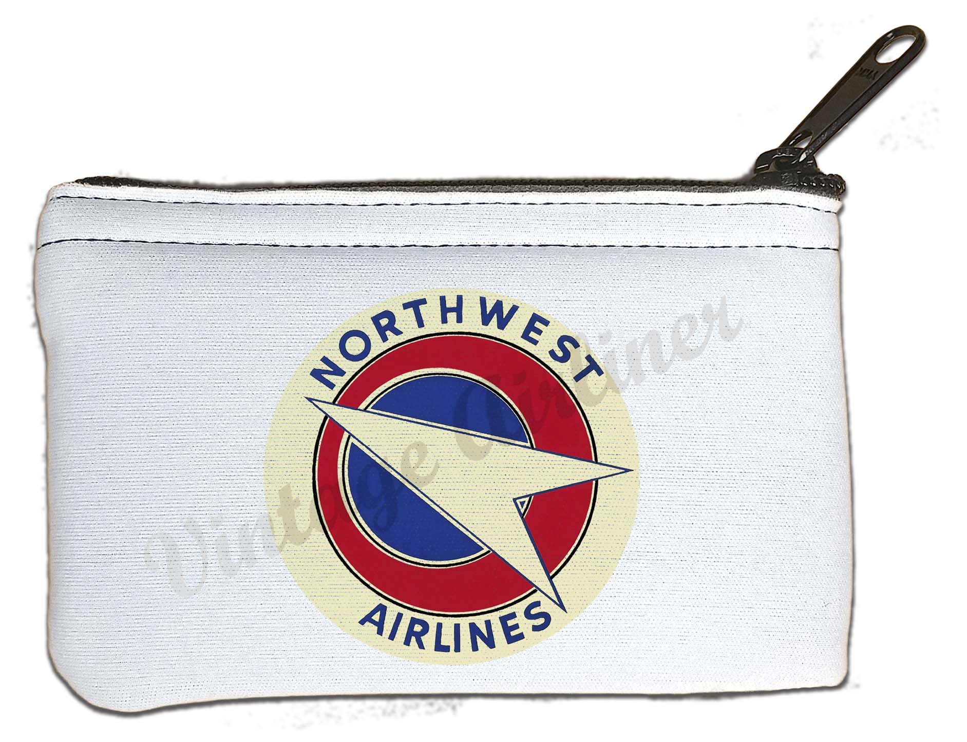 Northwest Airlines Vintage Rectangular Coin Purse