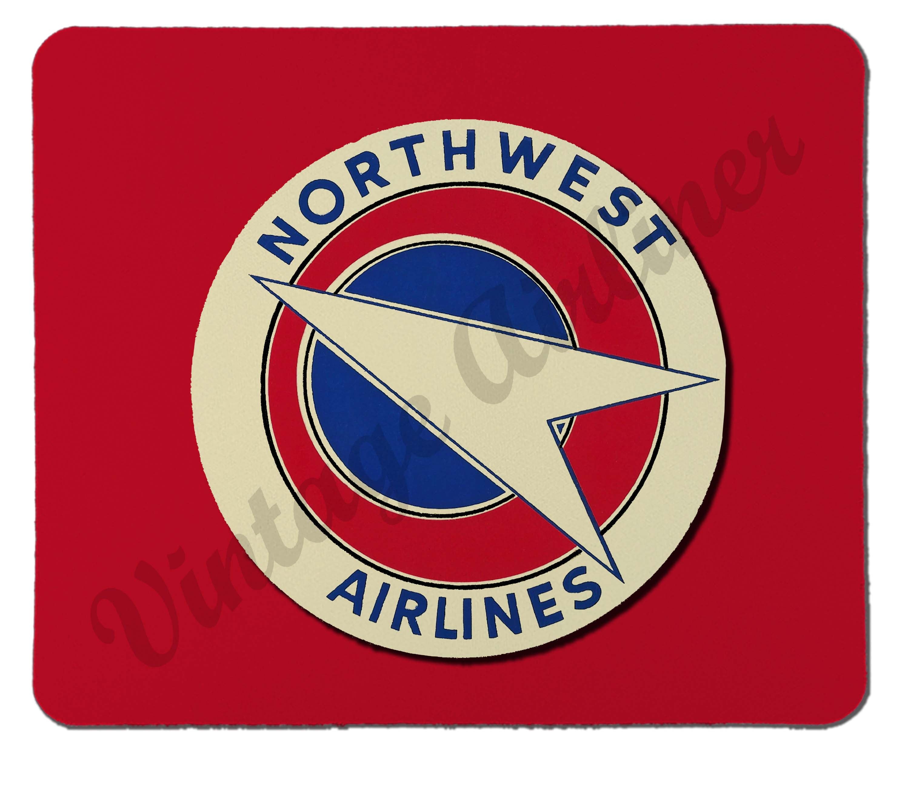 Northwest Airlines Vintage Mousepad