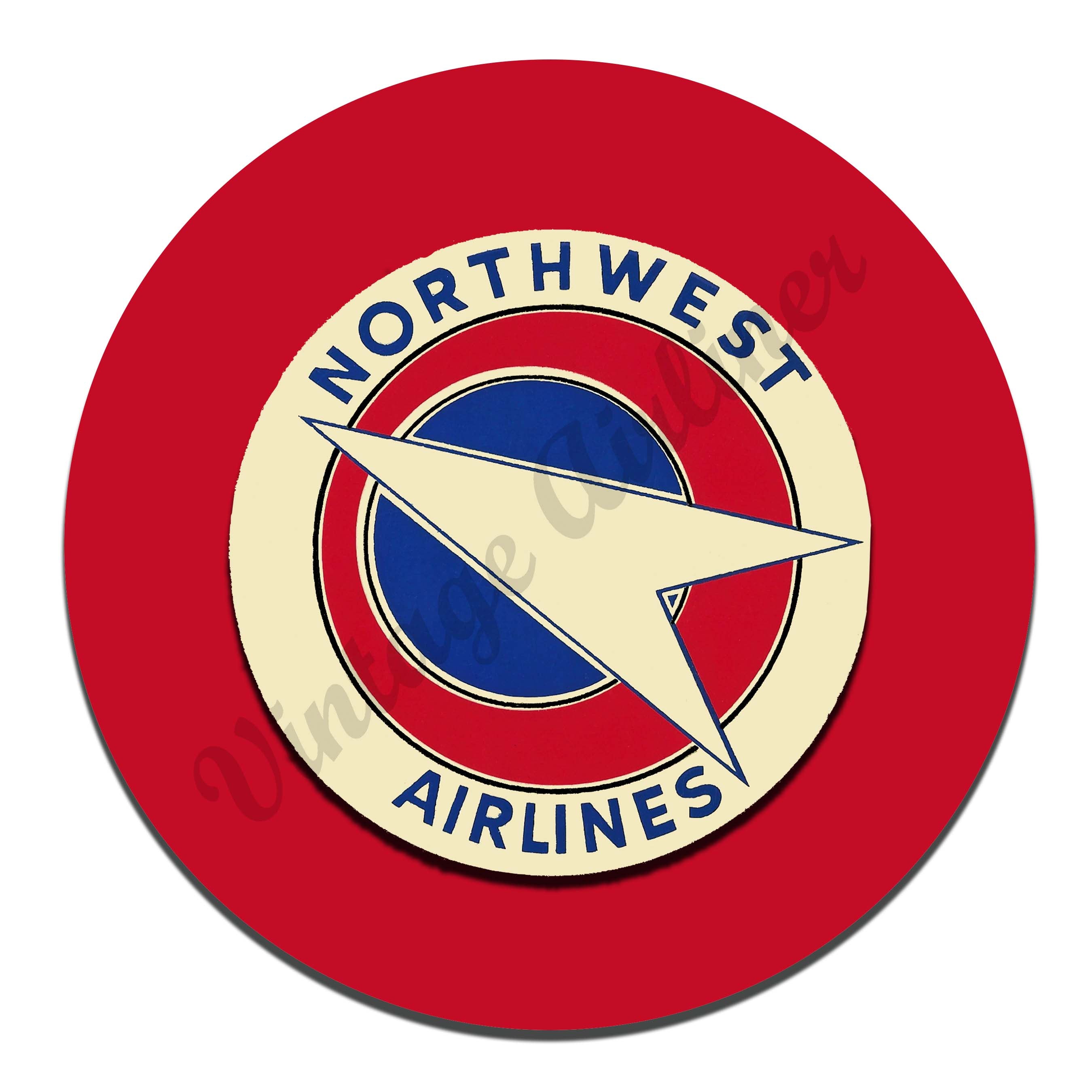 Northwest Airlines Vintage Mousepad