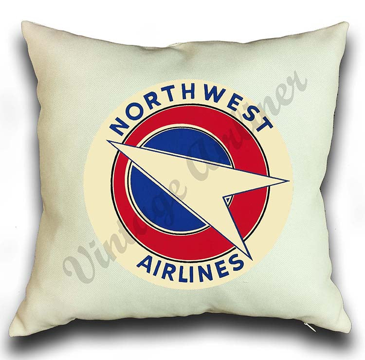 Northwest Airlines Pillow Case Cover