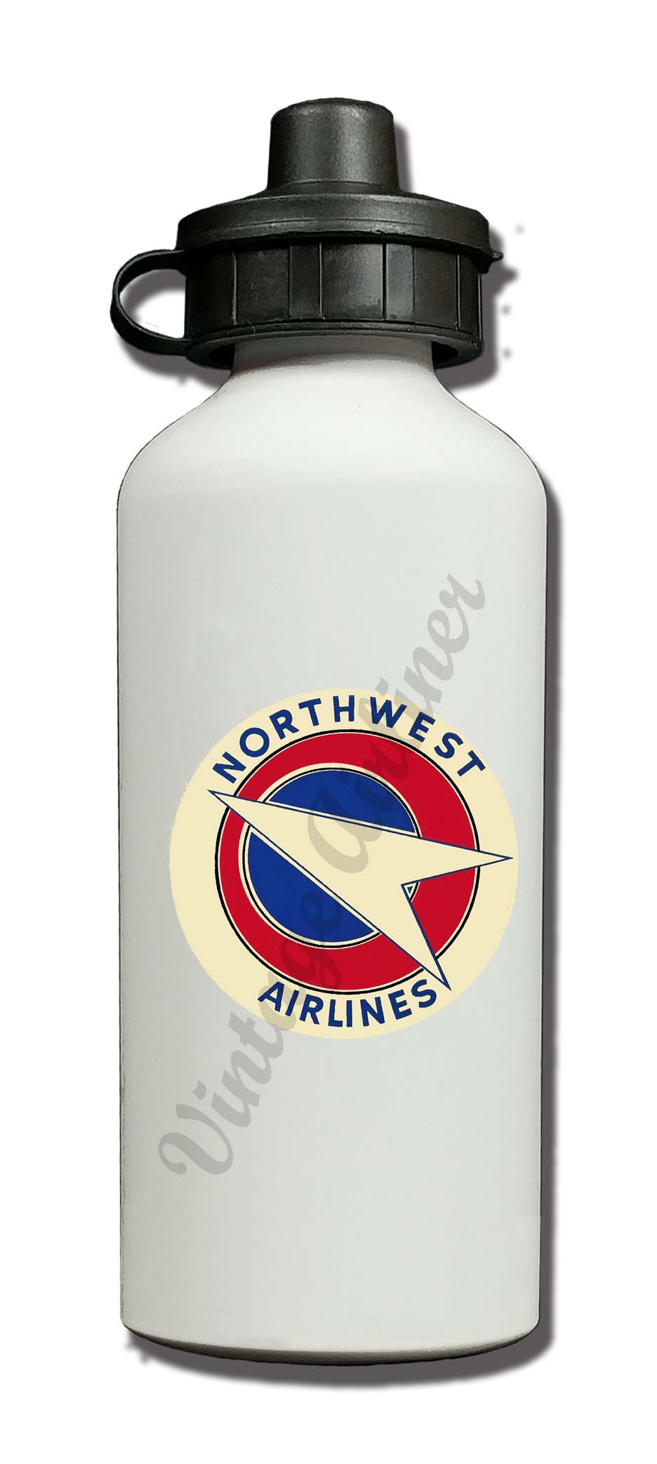 Northwest Airlines Aluminum Water Bottle