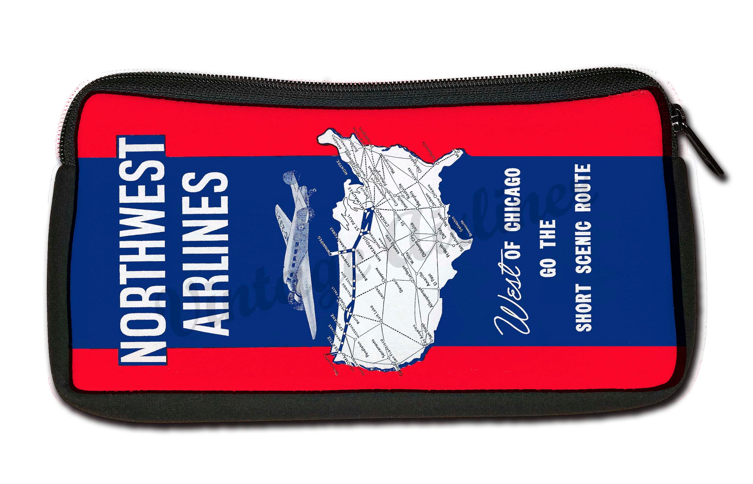 Northwest Airlines Travel Pouch