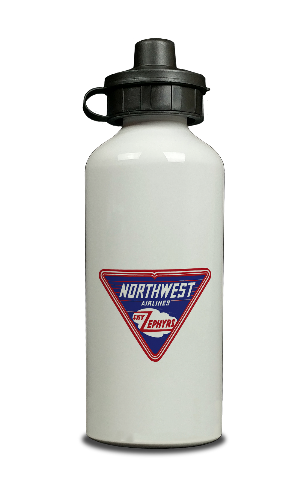 Northwest Airlines 1930's Sky Zephyr's Aluminum Water Bottle