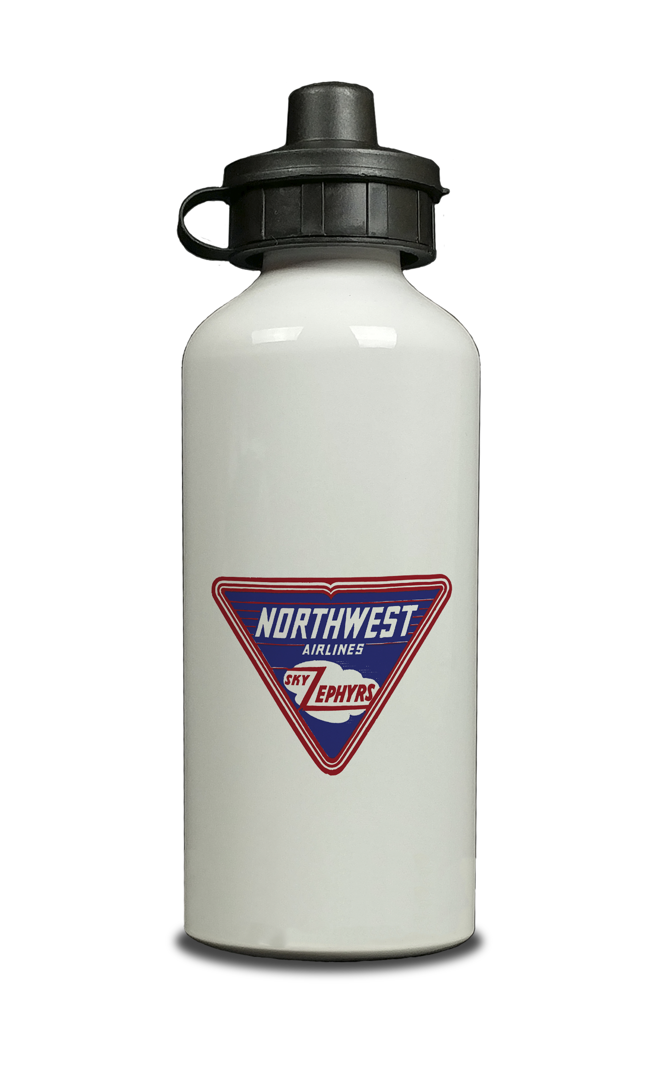 Northwest Airlines 1930's Sky Zephyr's Aluminum Water Bottle