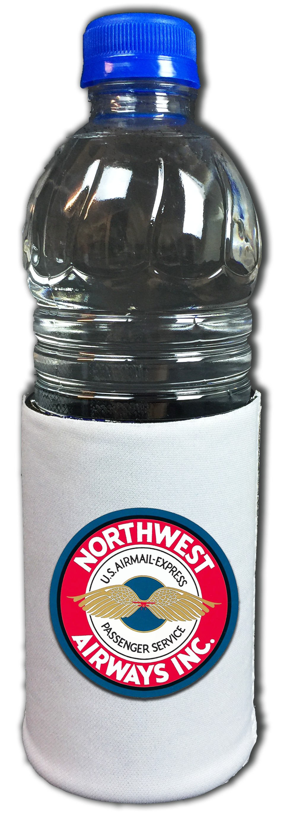Northwest Airlines Vintage Logo Bag Sticker Beverage Wrap