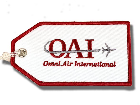 Omni Air International Logo Bag Tag