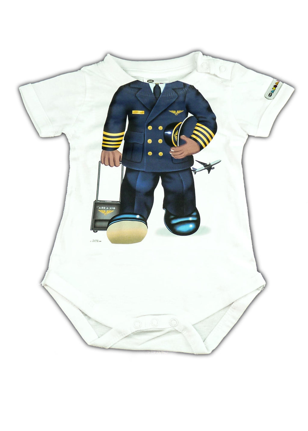 Add A Kid Infant Male Pilot Onesie