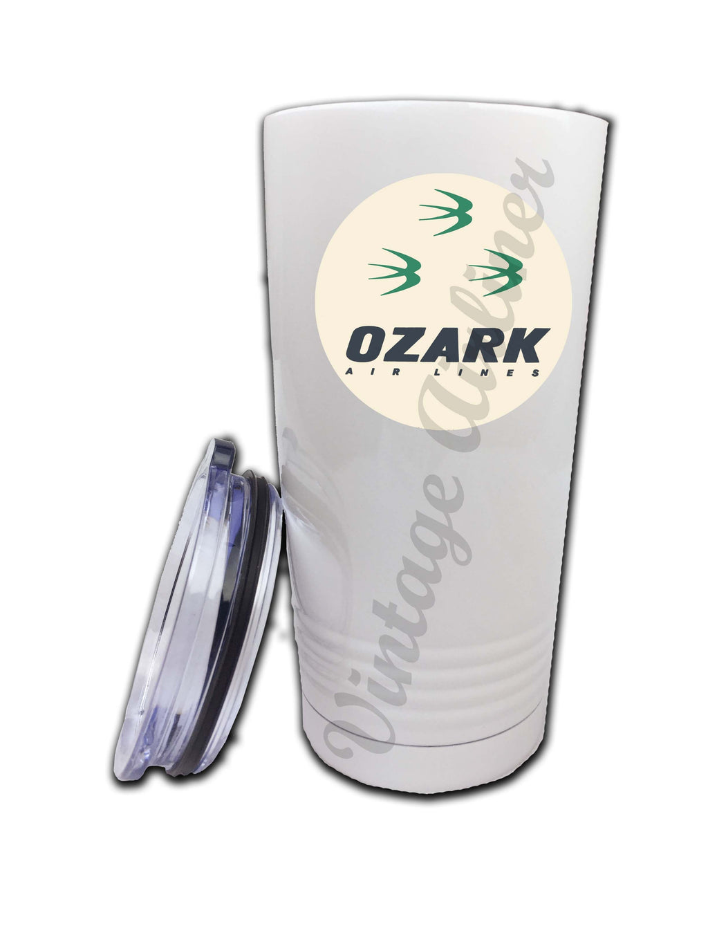 Ozark Airlines Vintage Bag Sticker Tumbler