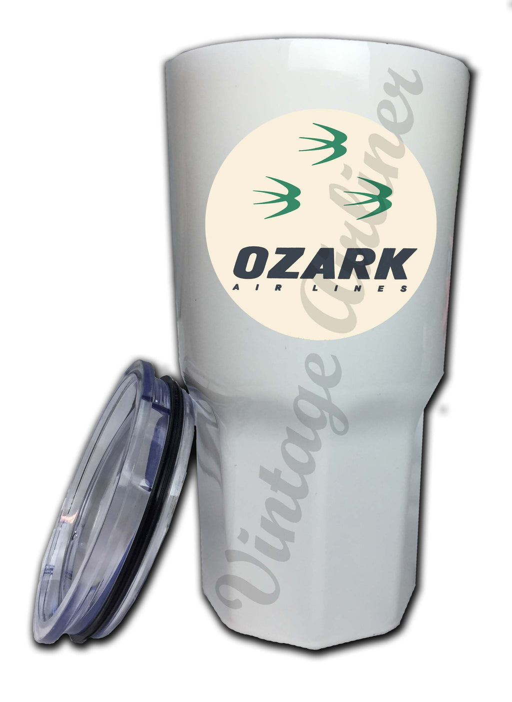 Ozark Airlines Vintage Bag Sticker Tumbler