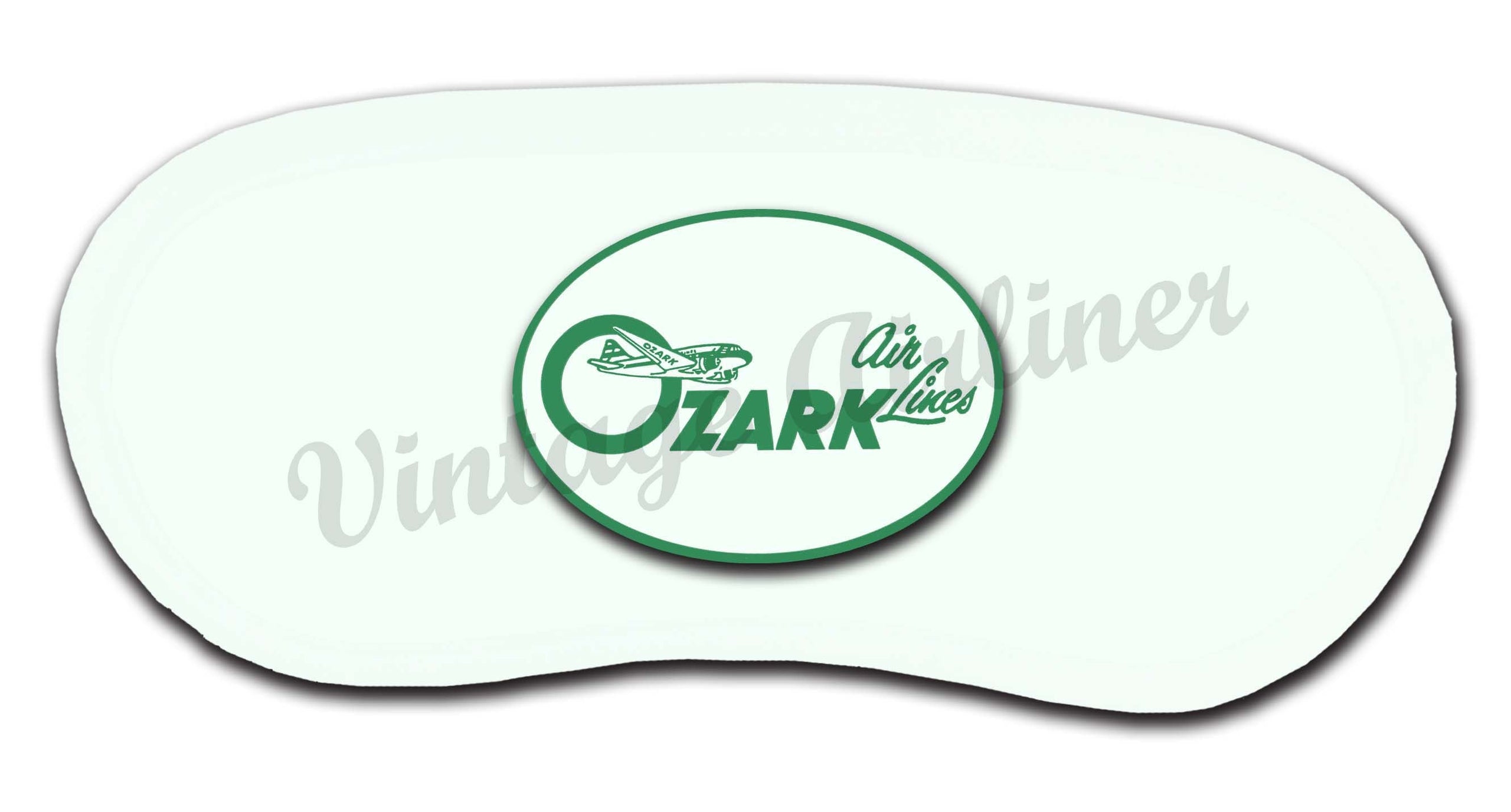 Ozark Airlines Vintage Baggage Sticker Sleep Mask