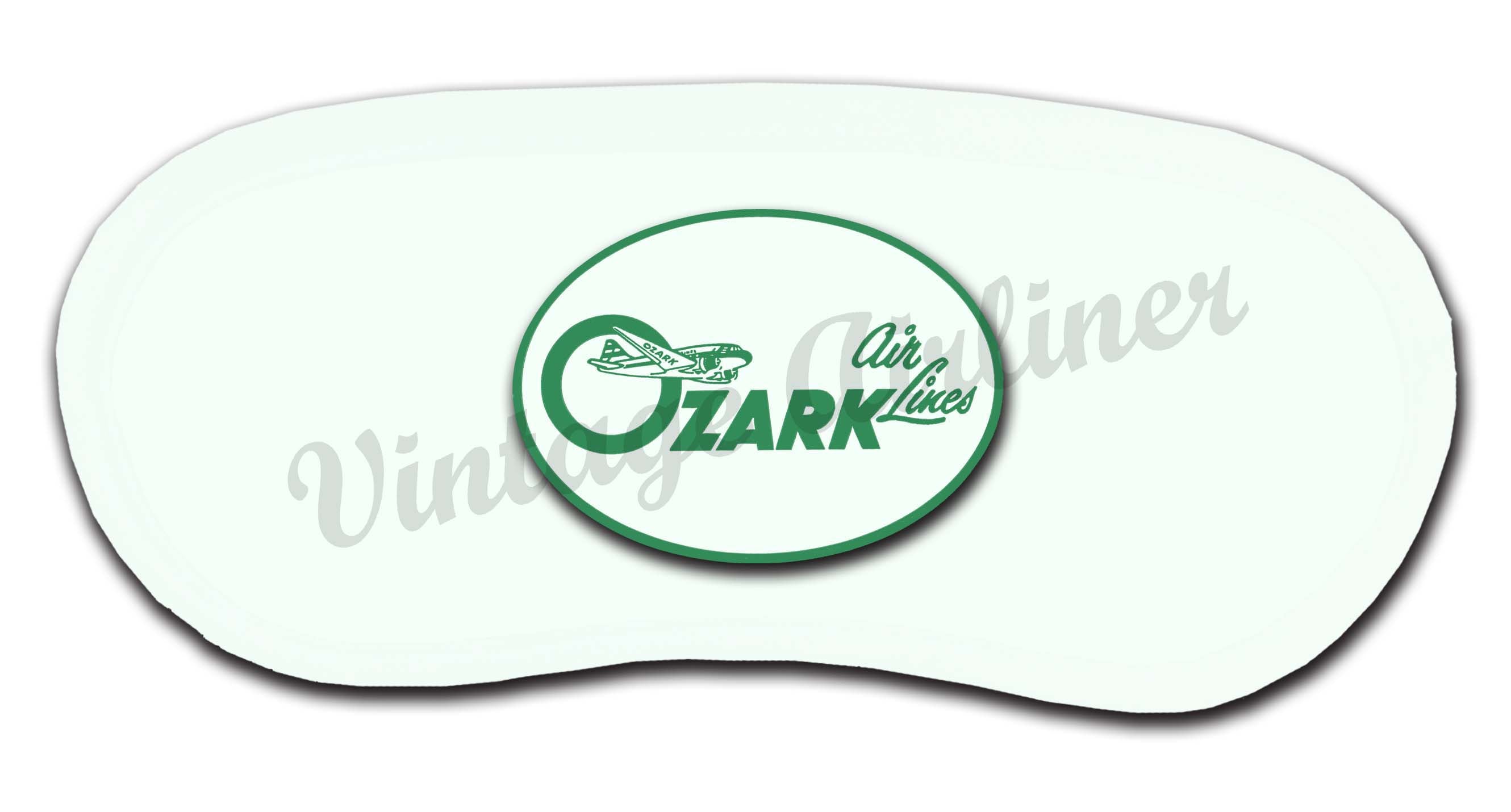 Ozark Airlines Vintage Baggage Sticker Sleep Mask
