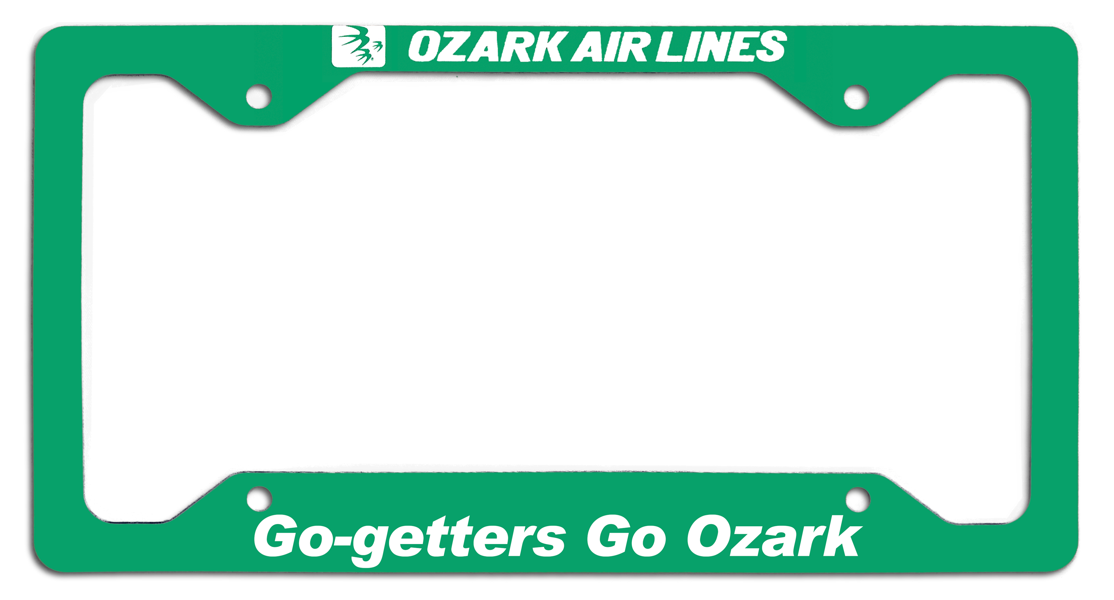 Ozark Air Lines - Go-getters Go Ozark - License Plate Frame