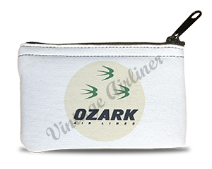 Ozark Airlines Vintage Logo Rectangular Coin Purse