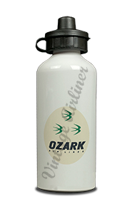 Ozark Airlines Vintage Logo Aluminum Water Bottle