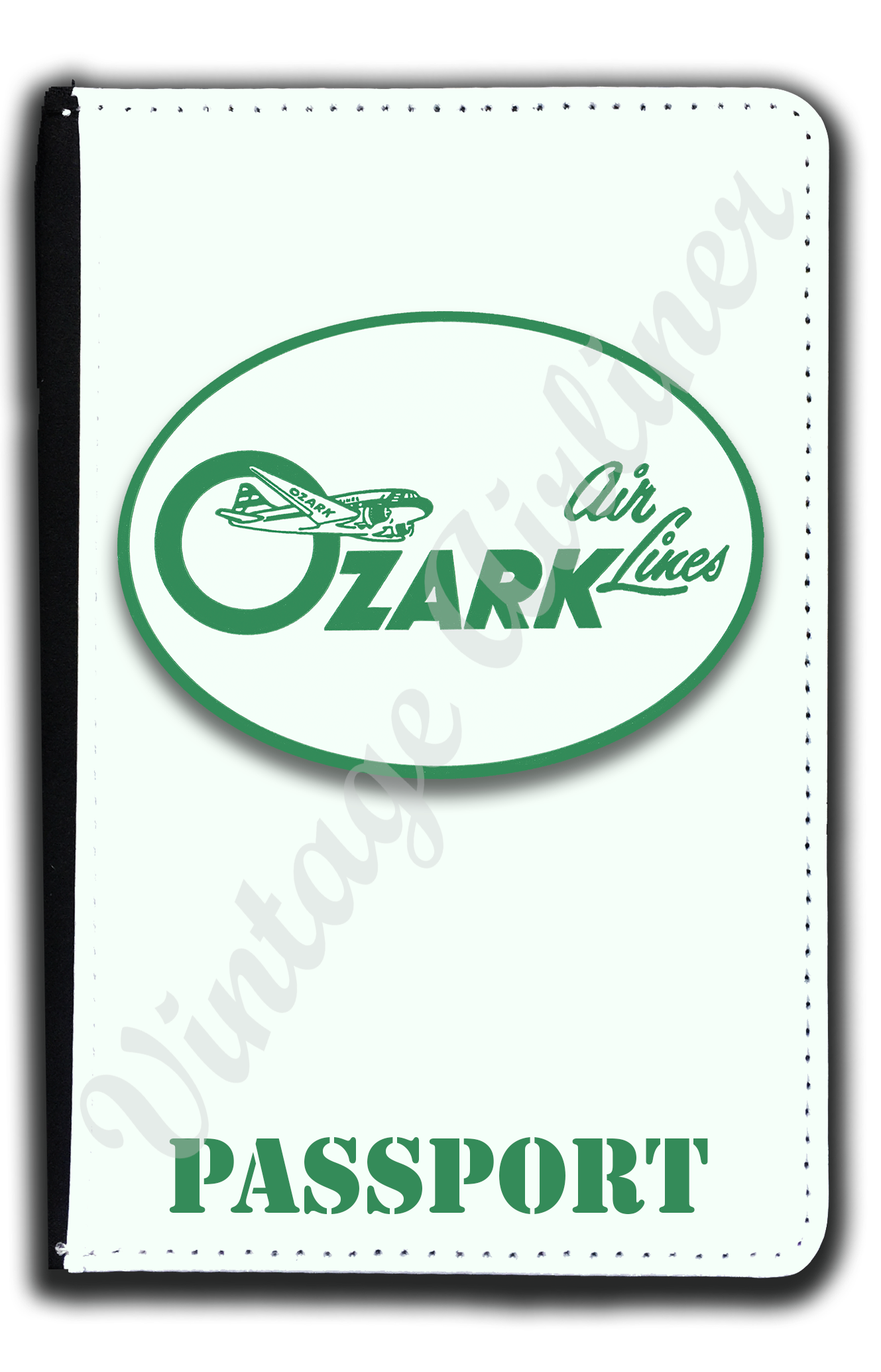 Ozark Airlines 1950's Logo Passport Case