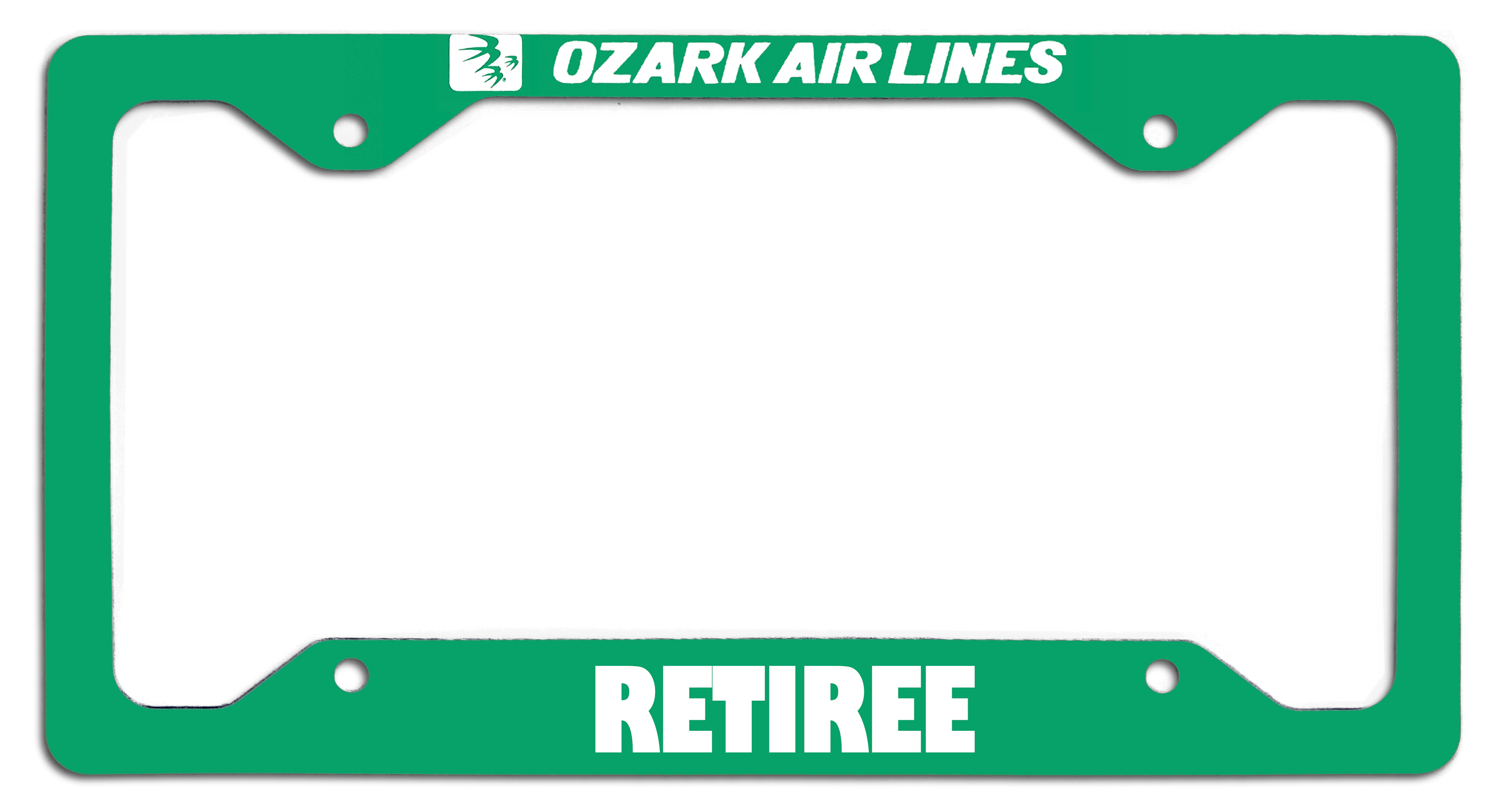 Ozark Air Lines Retiree - License Plate Frame