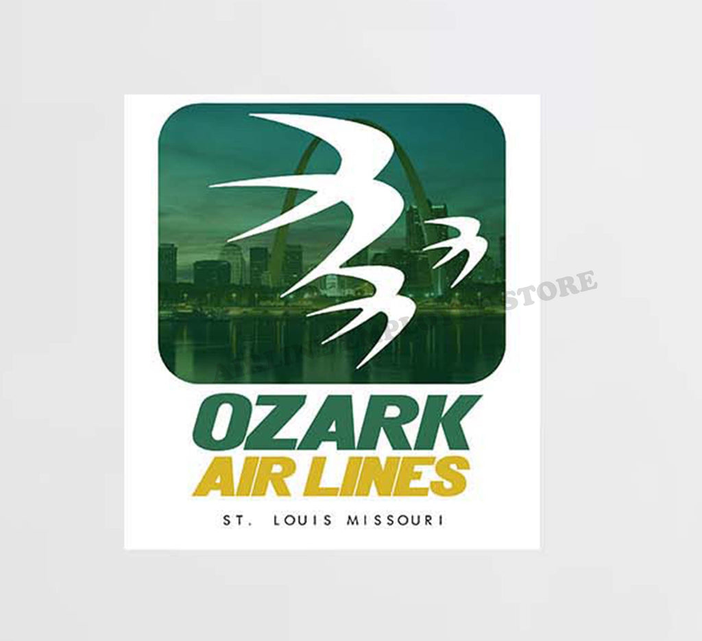 Ozark City View Design Decal Stickers