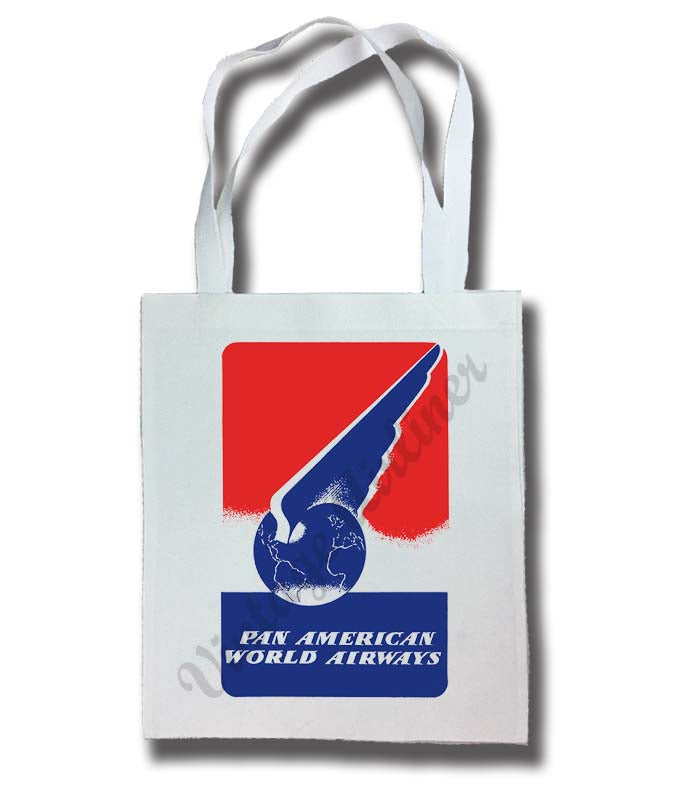 Pan American World Airways 1940's Vintage Tote Bag