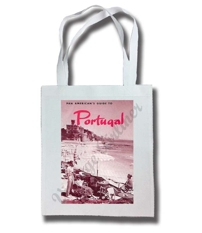 Pan Am's Guide To Portugal Timetable Cover Tote Bag