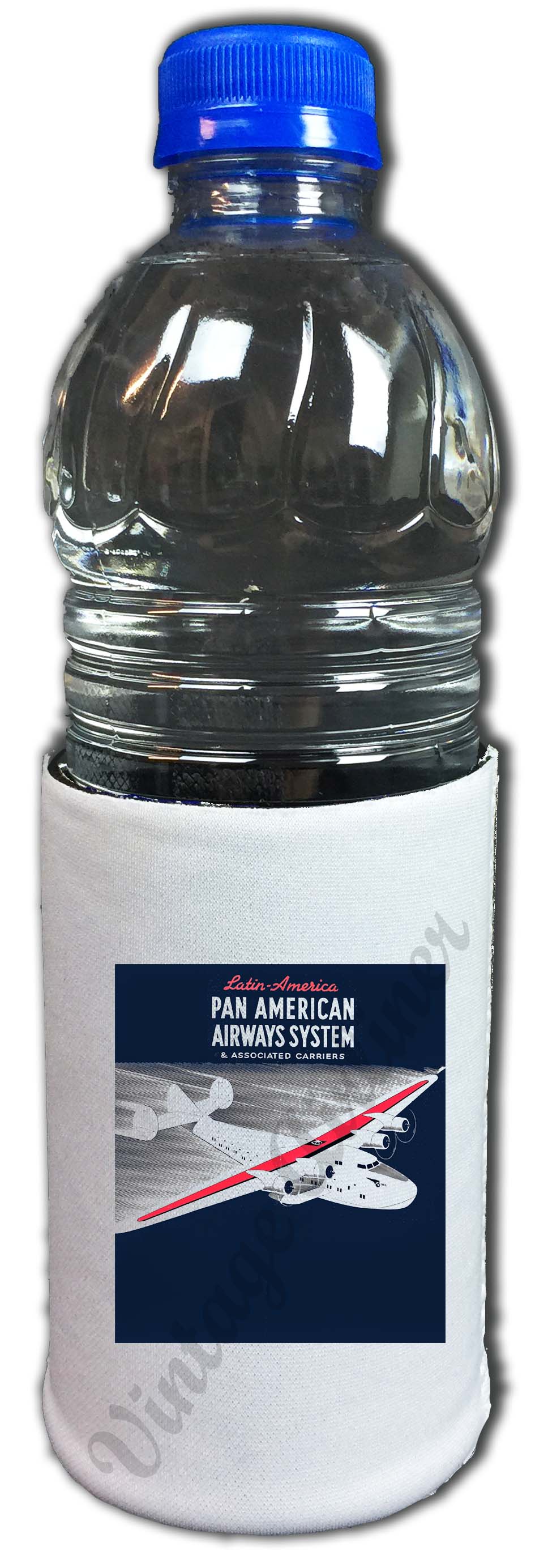 Pan American Airway System Vintage Beverage Wrap