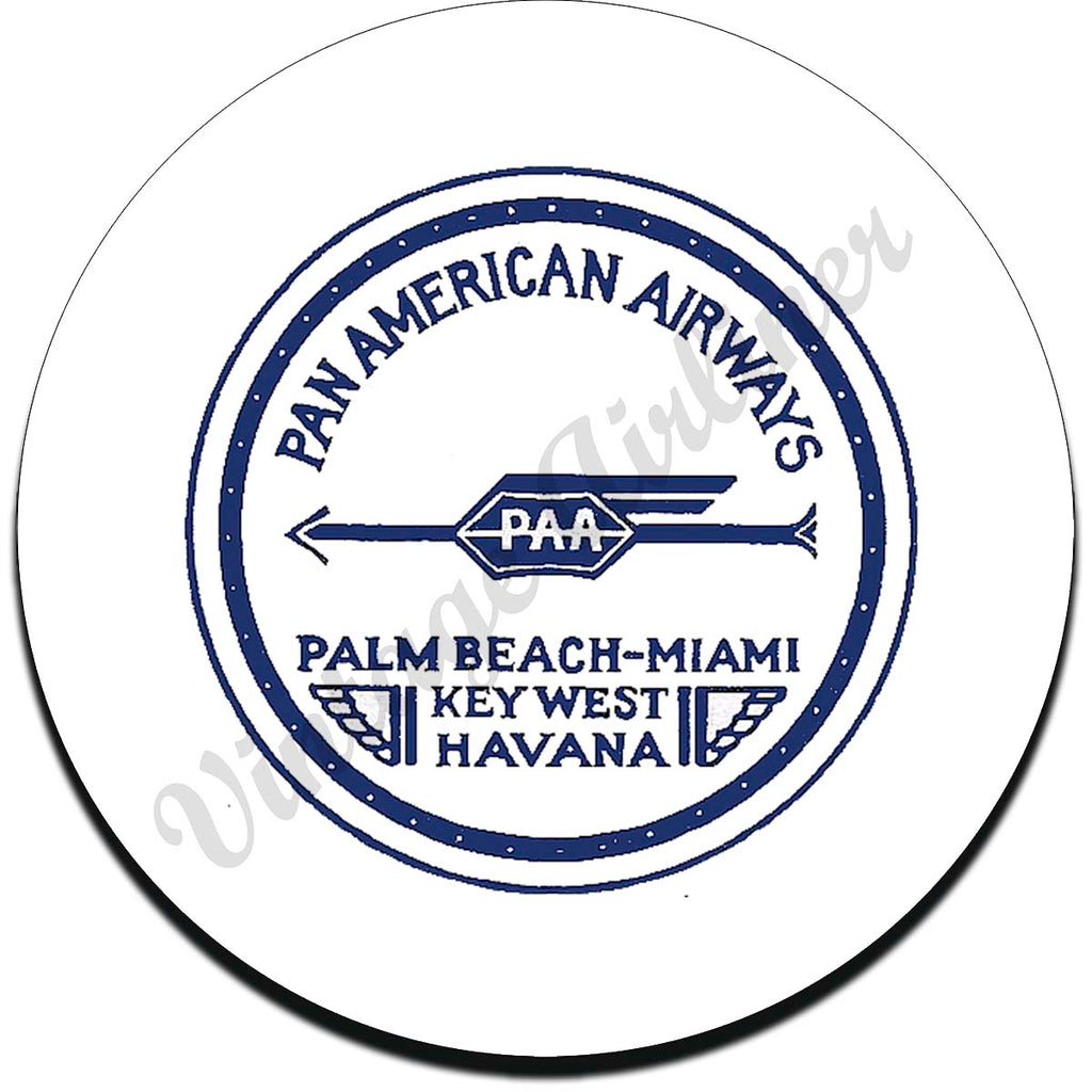 Pan American Airways Vintage Sandstone Coaster