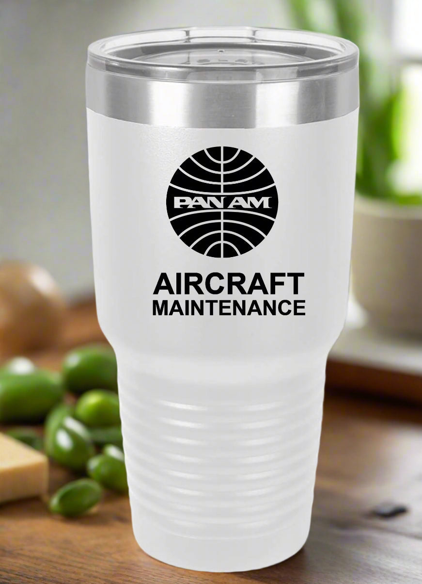 Pan American Aircraft Maintenance Tumbler